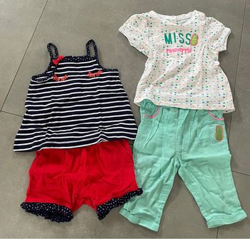 Lot 2 ensembles BBF - 12mois