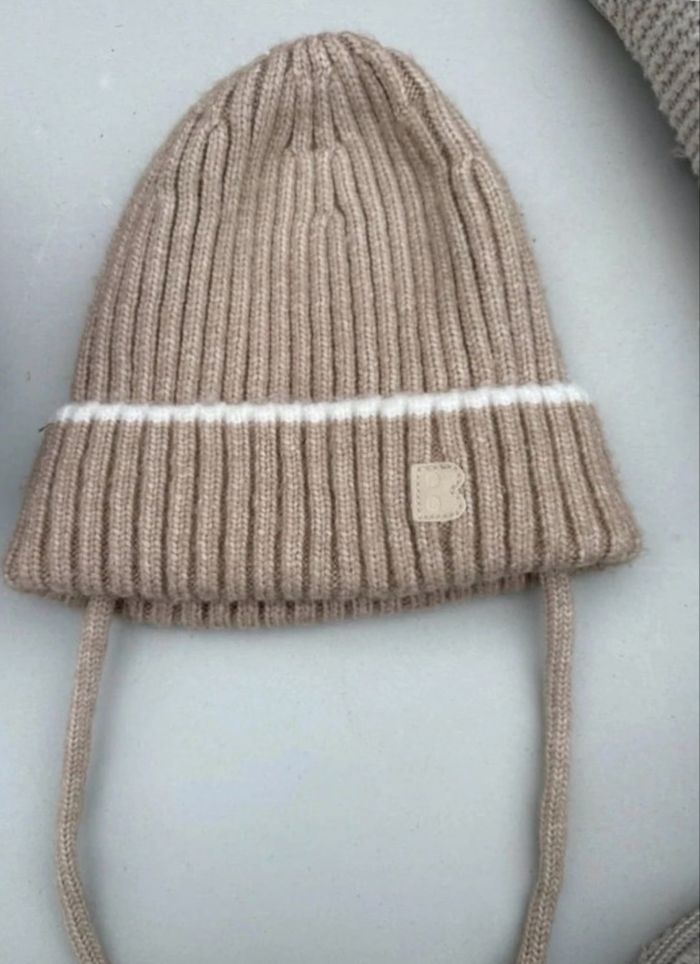 Bonnet beige Béaba – 6/12 mois