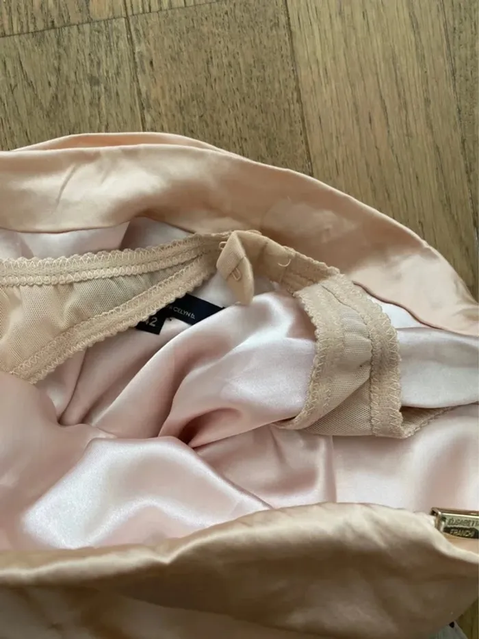 Robe bustier en soie Elisabetta Franchi taille 42 IT (38 FR) - photo numéro 6