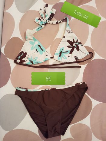 Maillot bain 2 pièces 