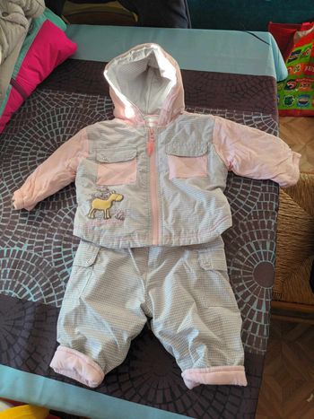 ensemble pantalon bebe fille 3 mois equi theme