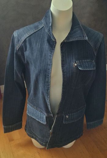 Veste Femme Jean Taille 38 TBS Voir mesures