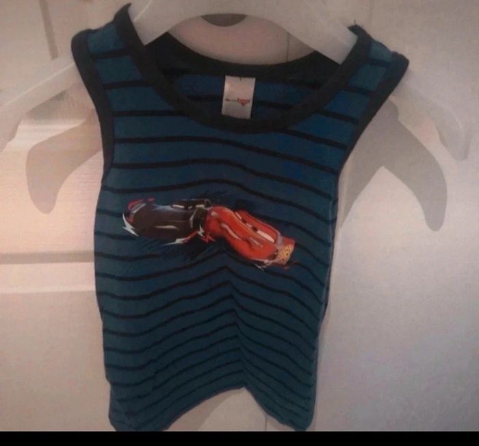 Débardeur garçon disney cars 24 mois