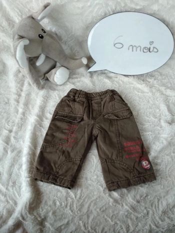 Pantalon doublé Garçon 6 mois Baseball Ligue