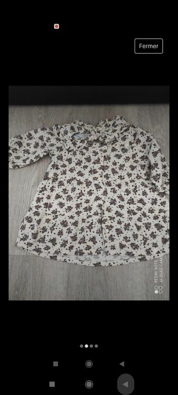 Robe fille Verbaudet  6 mois