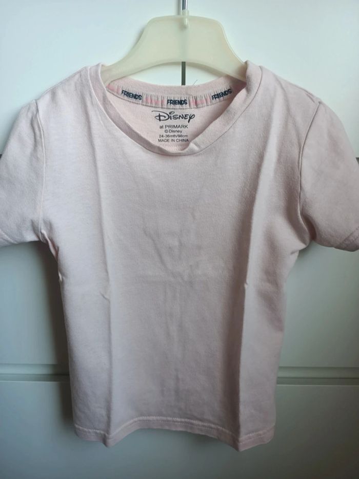 Magnifique ensemble robe salopette et t-shirt Disney taille 36mois - photo numéro 7