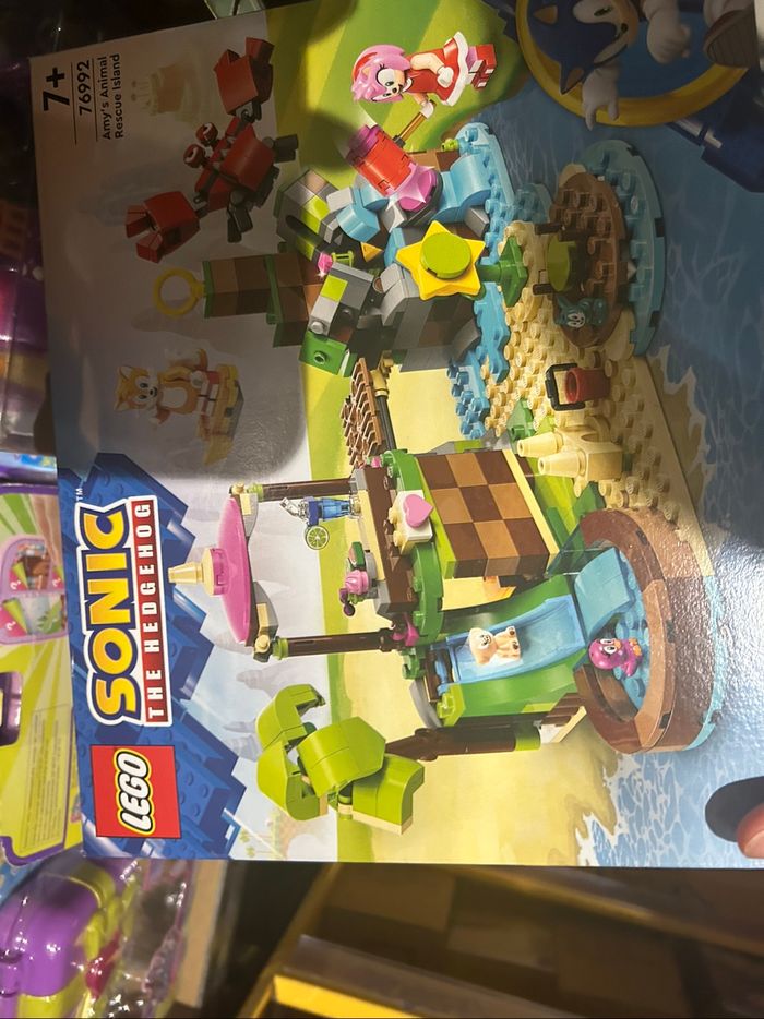 LEGO Sonic 76992 L île de sauvetage des animaux d Amy