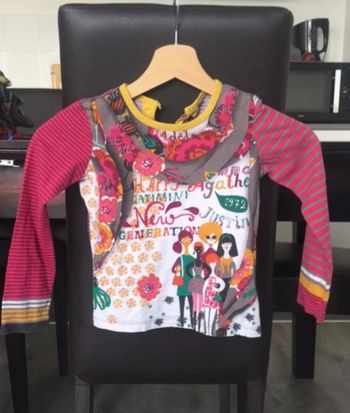 Joli haut manche longue coloré Catimini 6 ans (116cm) en parfait état