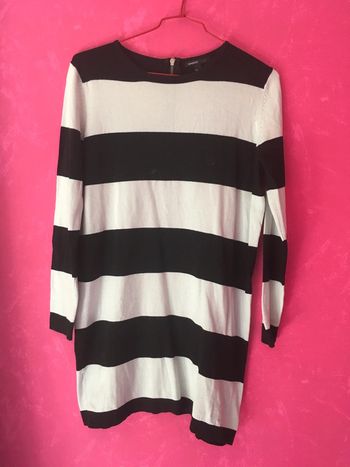Robe pull marinière Mango en M
