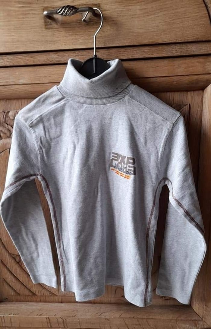 Lot de 5 t-shirts longues manches garçon 10 ans - photo numéro 4