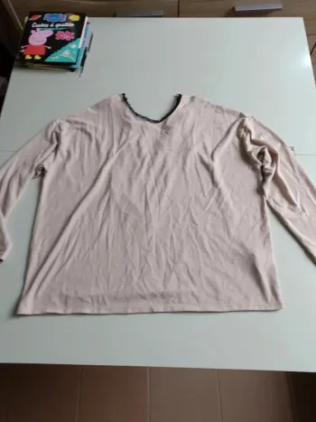 Magnifique au beige avec dentelle noire Kiabi XL