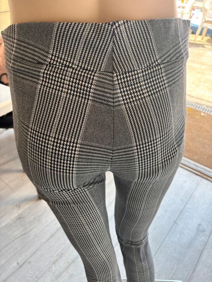 Pantalon écossais évasé neuf Zara - photo numéro 4