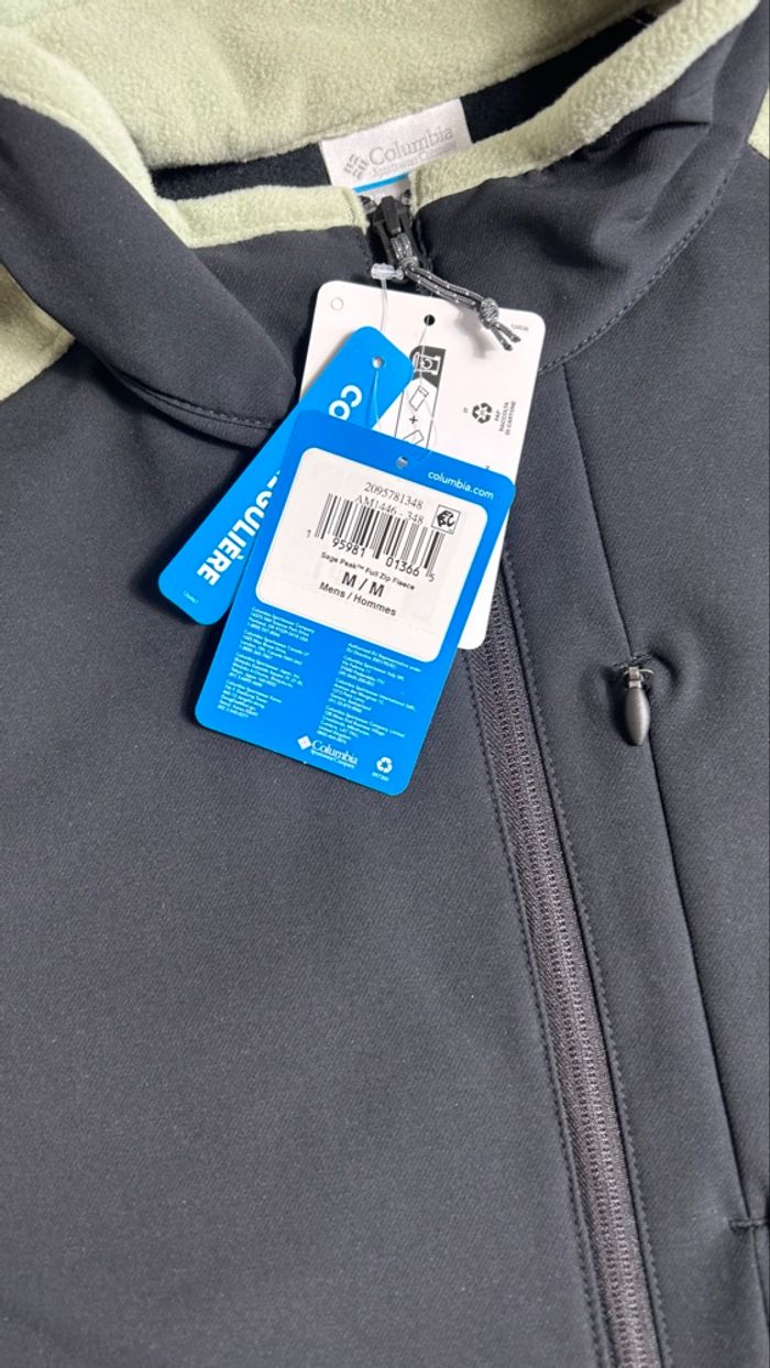 Columbia polaire sage peak vert taille M - photo numéro 5