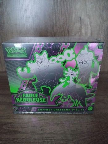 Pokémon
ETB
Écarlate et Violet EV6.5
Fable Nébuleuse