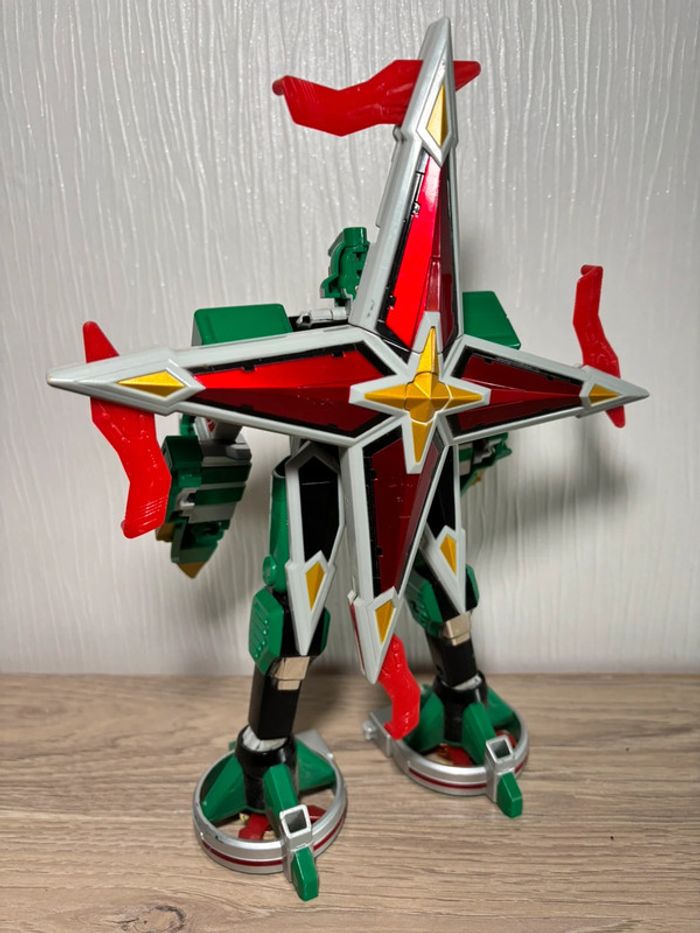 Power Rangers Ninja Storm Hurricaneger DX Tenkuujin Samurai Megazord Bandai - photo numéro 9