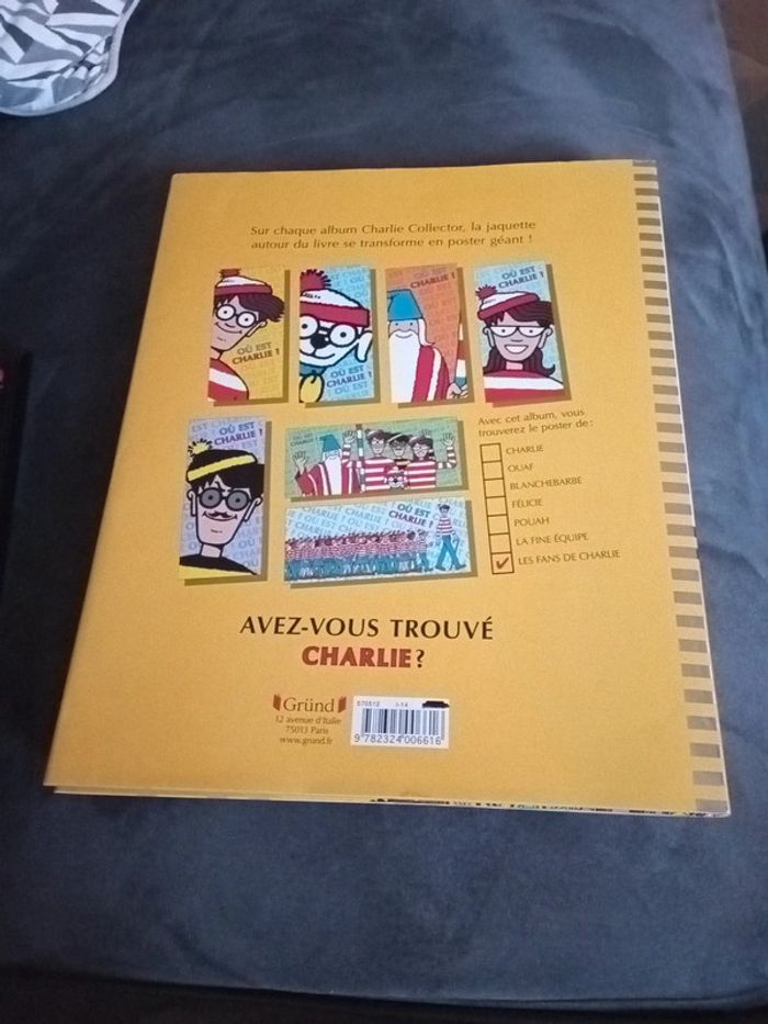 Livre "Où est Charlie? Le carnet secret - photo numéro 2