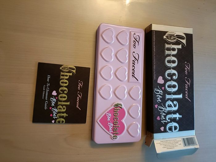 TROIS PALETTES TOO FACED CHOCOLATE, GINGERBREAD, PEACH - photo numéro 4