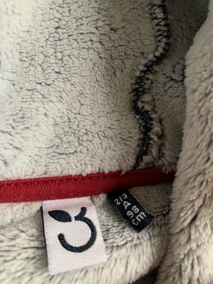 Veste / gilet polaire 2-3 ans 3 pommes - photo numéro 4