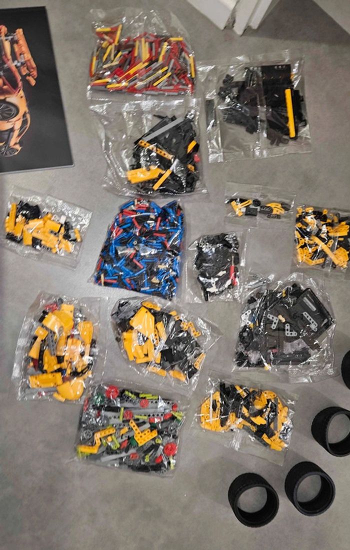 Kit de construction McLaren P1 Technic – Compatible avec LEGO (Set 42172) - photo numéro 8