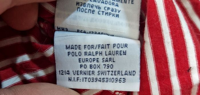 Polo manches courtes , a rayures , homme , Ralph lauren , taille XL - photo numéro 10