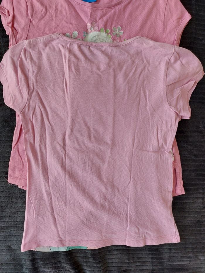 Lot de 3 t-shirts manches courtes 👧 Disney 8ans - photo numéro 6