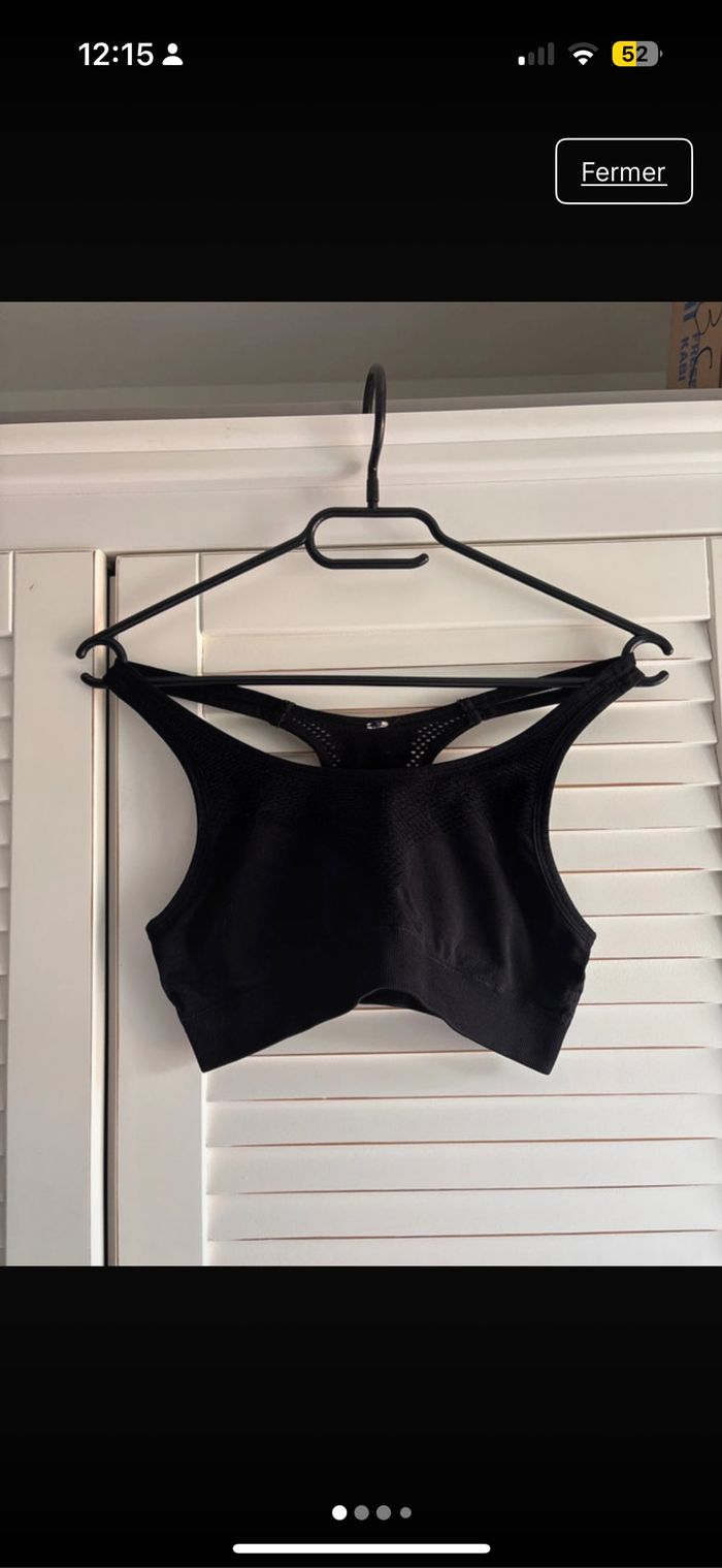 Brassière noir