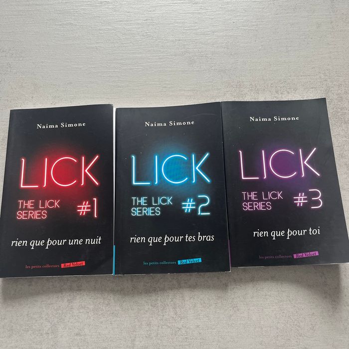 Lot de 3 livres tome 1,2,3