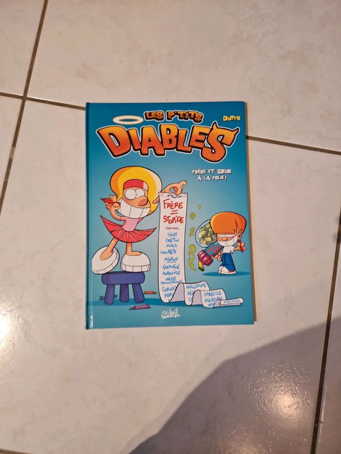 Bd les p'tits Diables Frère et sœur à la folie!
