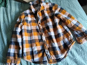 Chemise carreaux chaude Orchestra 3 ans