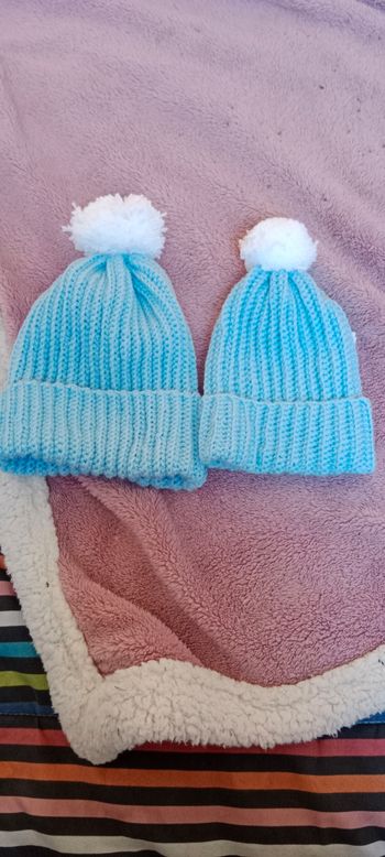 Bonnet en laine crochet