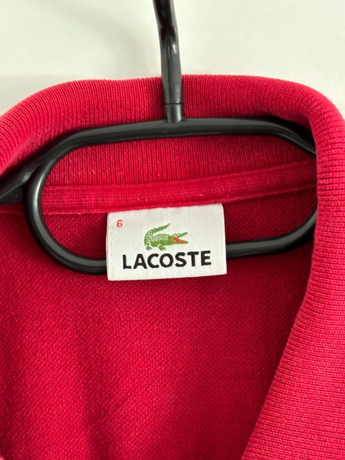 Polo Lacoste à manches courtes authentique - photo numéro 2