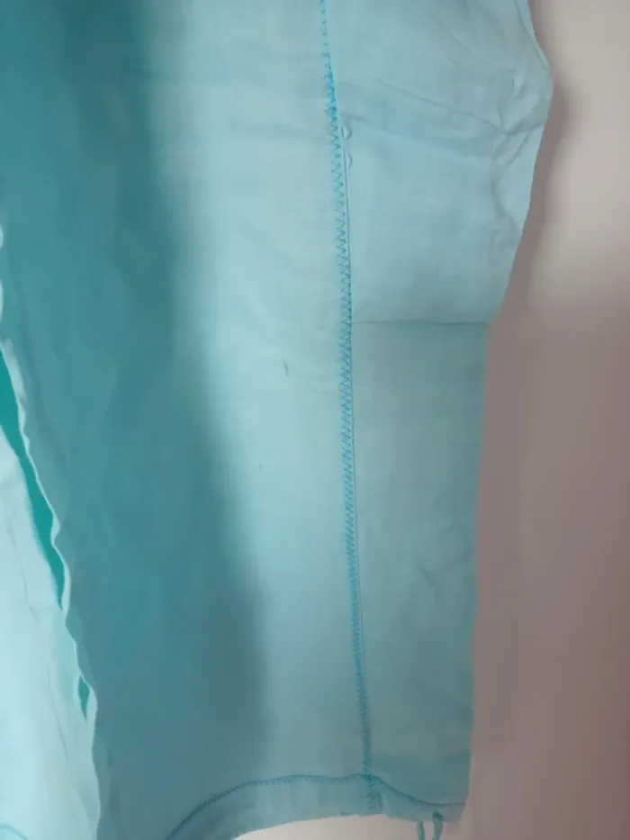 Pantacourt turquoise - photo numéro 2