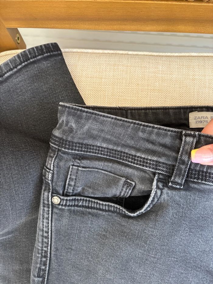 Jean noir skinny zara taille 38 - photo numéro 6