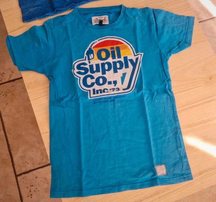 2 tee shirt Petrol Industries 12 ans - photo numéro 3