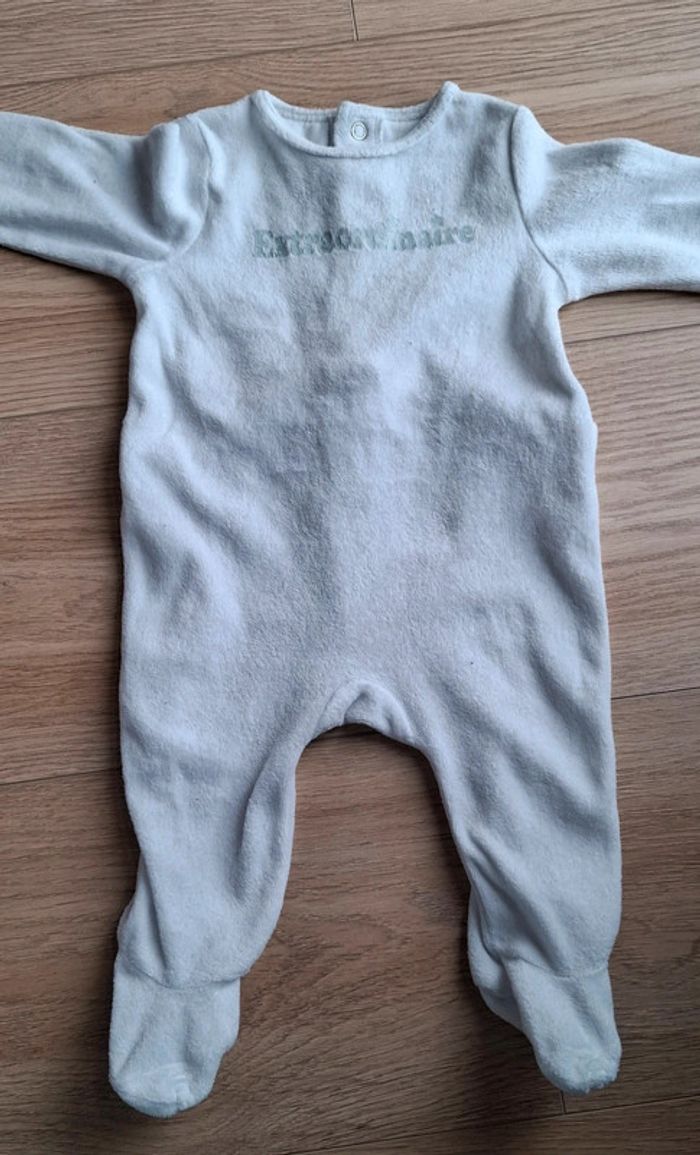 Lot de 3 pyjamas Gemo 3 mois - photo numéro 5