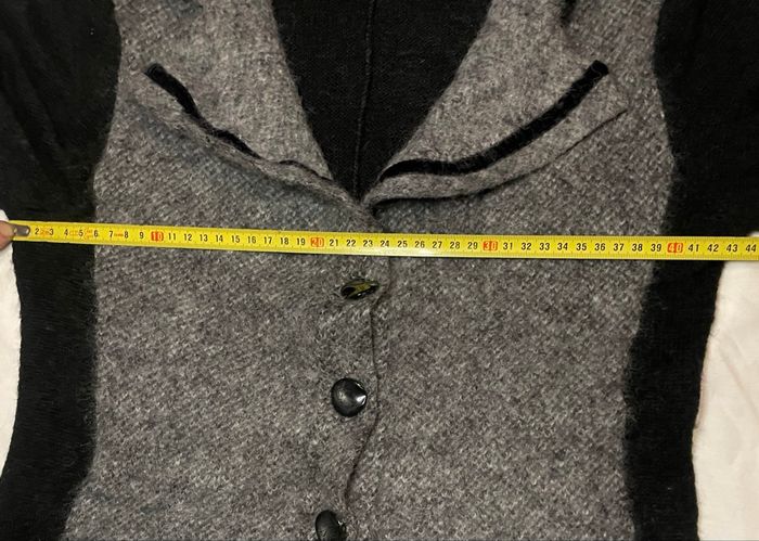 Veste/gilet »Patrice Breal »noire et grise - photo numéro 4