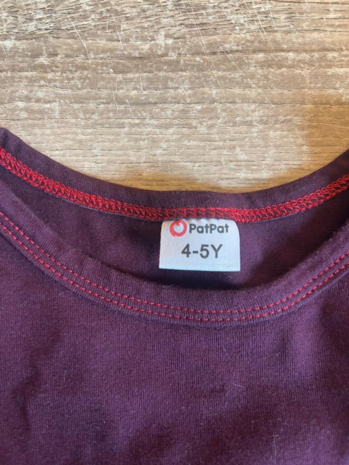 Robe rouge manches longues - photo numéro 2