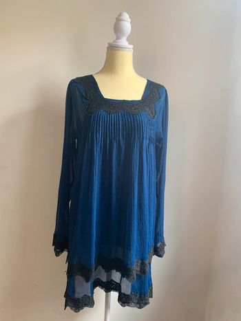 Tunique Bleue et Noire Taille L