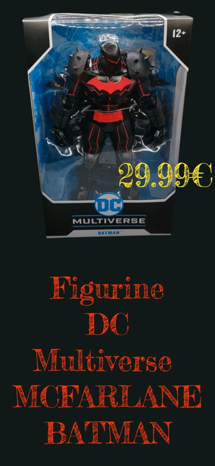 Figurine DC Mcfarlane toy collection multiverse edition collector batman
