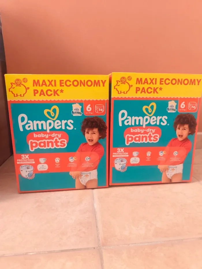Couche Pampers t6