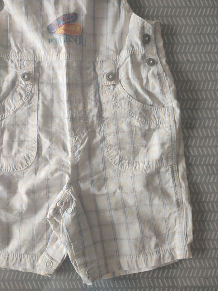 tenue salopette et tshirt été garçon 12 mois – Marque P’tit Bisou - photo numéro 10