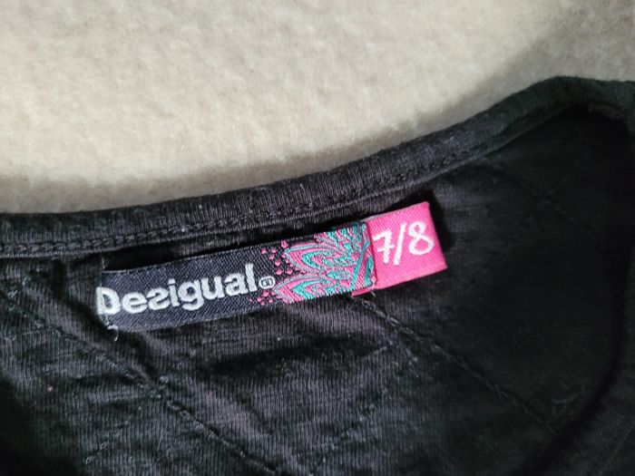 T-shirt manches longues Desigual 8 ans - photo numéro 4