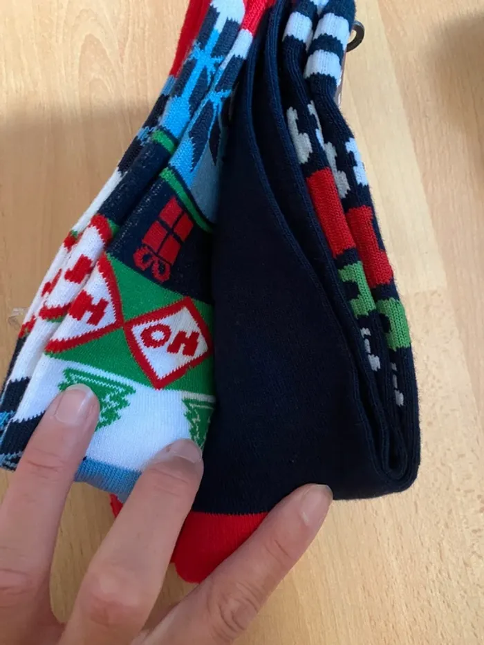 Lot de 2 paires de chaussettes de Noël Taille 36/41 - photo numéro 3