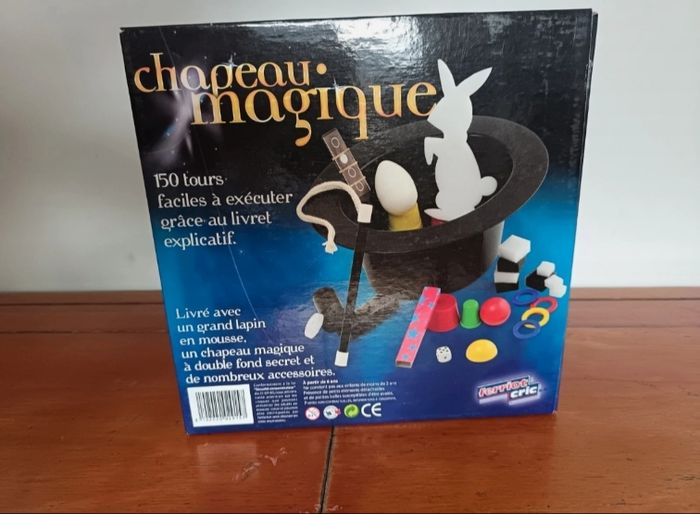 Jeu de magie Chapeau magique 150 Tours état neuf - photo numéro 3
