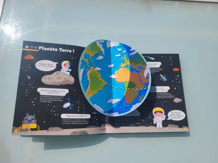 Livre animé de flaps, tirettes.. Kididoc grand format 🌎 Le Kididoc autour du monde 🌎 (94) - photo numéro 5