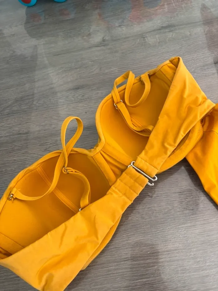 Maillot de bain couleur moutarde t42 - photo numéro 2