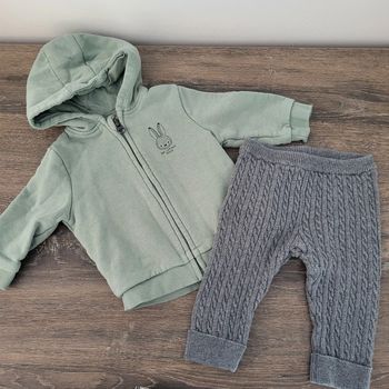 Kiabi/Gemo - Gilet sweat et pantalon 6 mois