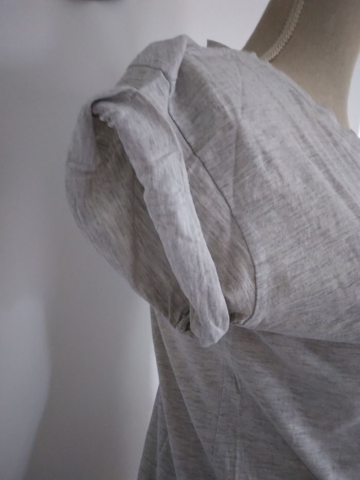 Tee-shirt gris Zara - photo numéro 4