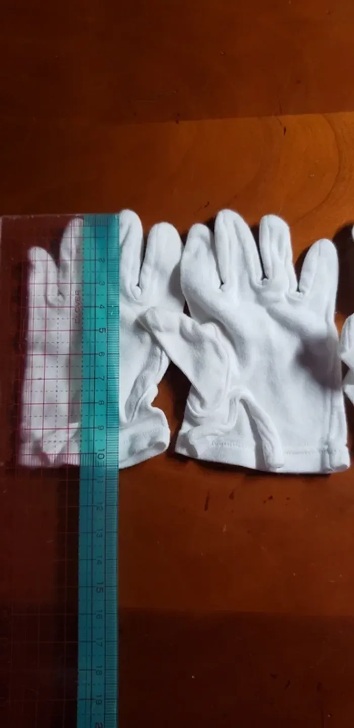 Gants blancs enfants - photo numéro 5