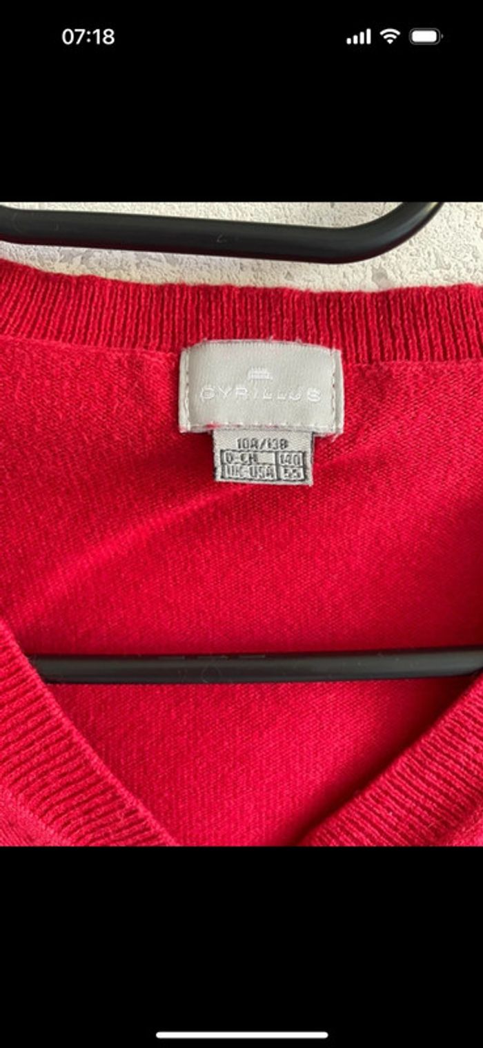 Gilet court Cyrillus taille 10 ans - photo numéro 2
